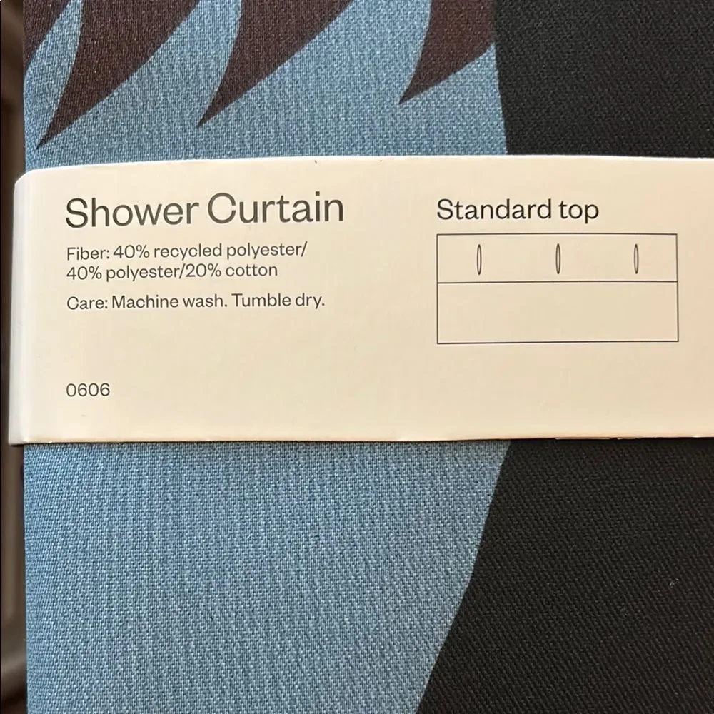 Room Essentials Brown, Orange, green, etc Fabric Shower Curtain